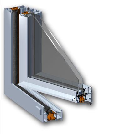 okna aluminiowe mb70